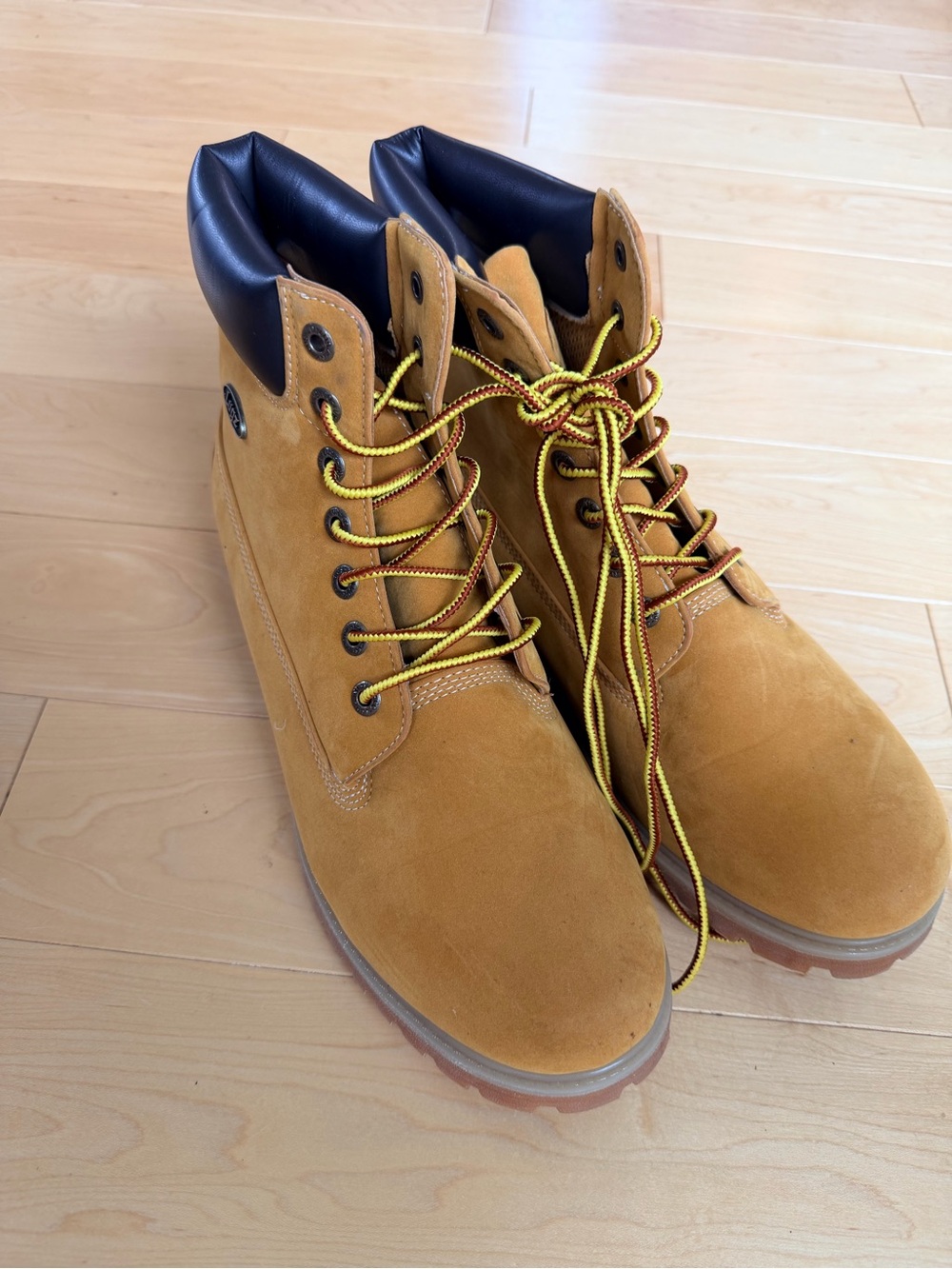 Lugz Convoy 6-Inch Men’s Boots Size 13 Golden Wheat Tan MCNWK-7470 New